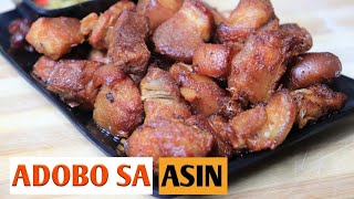 ADOBO SA ASIN  THE SIMPLE WAY TO COOK ADOBO SA ASIN [upl. by Gladstone896]