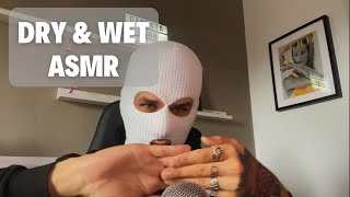 ASMR Dry vs Wet Hand Sounds by GangstaASMR [upl. by Vogel]