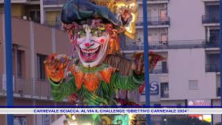 CARNEVALE SCIACCA AL VIA IL CHALLENGE “OBIETTIVO CARNEVALE 2024” [upl. by Hairabez]