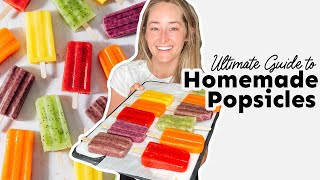 How To Make Popsicles My Foolproof Formula [upl. by Beffrey684]