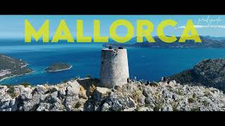 Aerial View of Mallorca Spain  4K Drone Travel Film [upl. by Trow579]