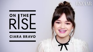 Ciara Bravo Talks ‘Cherry’ Role amp Working with Tom Holland  On The Rise  Harper’s BAZAAR [upl. by Birchard]