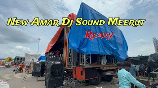 New Amar Dj Sound Meerut  New Amar dj Ready to Kawad Yatra 2024  New Amar Dj Sound Competition [upl. by Redman354]