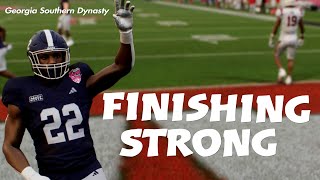 Finishing Strong Georgia Southern Eagles Dynasty [upl. by Ragucci]