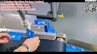 Fully automatic pagination labeling of clothing tags fast speed high efficiency Workshop shooting [upl. by Abekam]