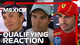 Drivers React After Qualifying  2024 Mexico City Grand Prix [upl. by Huang]