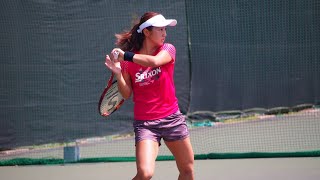 【Tennisテニス】土居美咲Misaki Doiストローク練習 [upl. by Latton781]