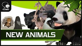 Mobile Animal Game Wild Animals Online  New Animals Released [upl. by Anwahsal28]