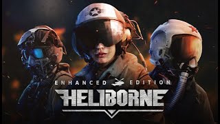 Heliborne  Enhanced Edition  First Campaign mission  PC ULTRAWIDE gameplay [upl. by Hilliary]