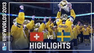 Switzerland  Sweden  Final  Highlights  IIHFWorlds 2013 [upl. by Erund943]