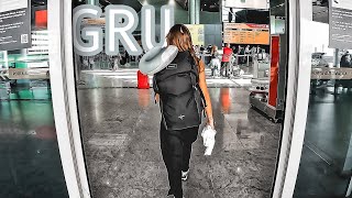 CONHECENDO O AEROPORTO DE GUARULHOS EM SÃO PAULO PELA PRIMEIRA VEZ BÔNUS SALA VIP T7 EP01 [upl. by Jolyn]