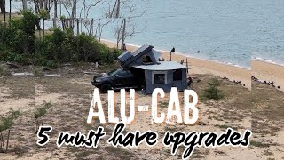 AluCab Canopy Camper 5 Must Have Upgrades [upl. by Stalder26]