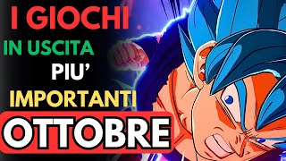 I GIOCHI PIU IMPORTANTI IN USCITA OTTOBRE ⭐ USCITE OTTOBRE 2024 PS5 PC XBOX SERIE XS SWITCH PS4 [upl. by Eldora641]