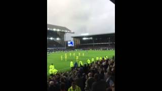 Chelsea fans Diego Costa song at Everton away [upl. by Kehr]