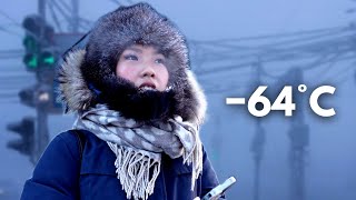 How We Have Fun at −64°C −84°F Yakutsk Siberia [upl. by Elaval]