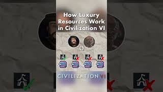 Civ 6  How Luxury Resources Work [upl. by Eimmak]