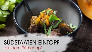 Südstaaten Eintopf Rezept aus dem Römertopf [upl. by Sitruc]