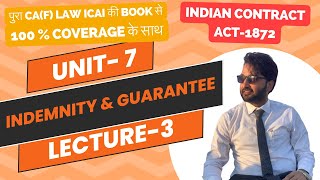 FREE CA Foundation Business Law Online Classes  Indian Contract Act l Unit7Lecture3 l Deepak Sir [upl. by Voltmer]