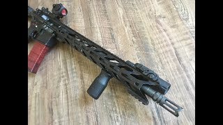 Brownells  Installing A Free Float Handguard [upl. by Eitteb]