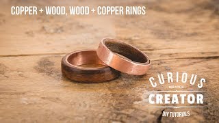 33 Copper  Wood amp Wood  Copper Rings [upl. by Walford]