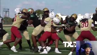 HS Football Desoto Tx vs Creekside GA [upl. by Romonda683]