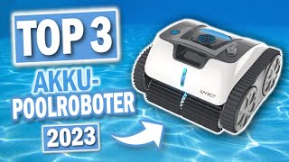 Diese 3 AKKU POOLROBOTER funktionieren Ohne Kabel [upl. by Annaihs]