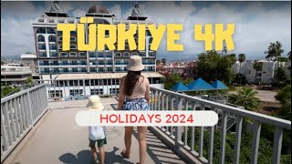 Türkiye 2024 4K Hotel Club Sun Heaven Alanya  Payallar [upl. by Laux513]