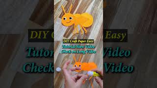 Origami Ant Easy Step by Step [upl. by Agustin]