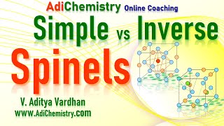 How to find Normal or Inverse Spinels Simple tricks IIT JAM CSIR NET GATE AdiChemistry [upl. by Ojillib]