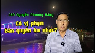 Bà Nguyễn Phương Hằng có vi phạm bản quyền âm nhạc [upl. by Enined]