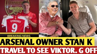 🔴Arsenal Owner Stan Kroenkes Strategic Move Viktor Gyökeres [upl. by Westfahl]