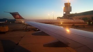 Flight Report  Onboard Meridiana Boeing 737700 from Nice to Olbia [upl. by Ennove]