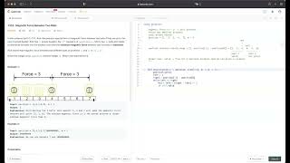 1552 Magnetic Force Between Two Balls  15 min coding mock interview [upl. by Intisar722]