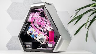 PC Custom Trái Tim Hồng tặng bạn gái cực độc với case Jonsbo TR03 [upl. by Novehs588]