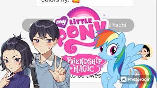 The Kageyamas Are Awesome  Haikyuu x MLP  Time To Be Awesome  Haikyuu Text Skit  Lyric Prank [upl. by Verlee]