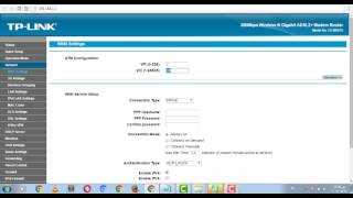 كيفية ضبط اعدادات راوتر TPLink model no TDW8970 [upl. by Daegal497]