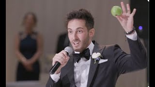 Hilarious Brother Best Man Wedding Speech Roast Mellman December Wedding [upl. by Dobrinsky]