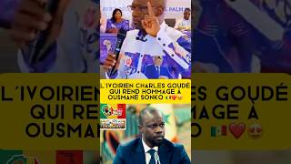 Pm Ousmane Sonko le ivoirien qui rend hommage à pm Sonko dakar senegal sonko [upl. by Nyladgam]