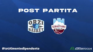 Agribertocchi Orzinuovi  Rieti  POST PARTITA [upl. by Ihcehcu]