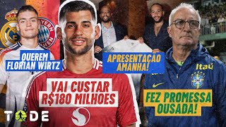 quotBRASIL VAI TA NA FINAL DA COPAquot Dorival l BAYERN e REAL querem WIRTZ l ROMERO por 180 M l DEPAY e [upl. by Tedmund180]