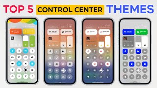 TOP 5 Control Center Themes  For Xiaomi HyperOS  HyperOS 2 Change Support Control Center Themes [upl. by Casavant]