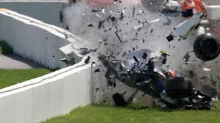 PefCrash Highest GForce Crashes In Racing  Part One [upl. by Willis]