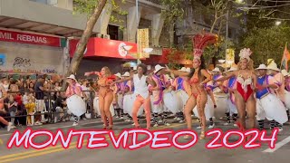 DESFILE INAUGURAL DE CARNAVAL 2024 MONTEVIDEO URUGUAY [upl. by Norine]