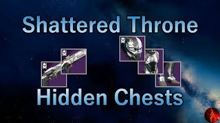 Shattered Throne Hidden Chest Locations  Extra Waking Vigil and Retold Tale Drops  Destiny 2 [upl. by Reinaldo682]