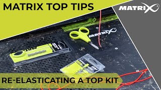 MATRIX TOP TIPS  Reelasticating a Top Kit [upl. by Ahsoyem873]