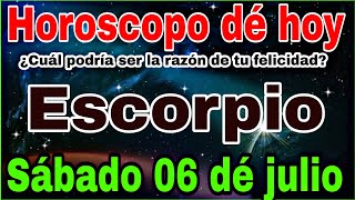 horoscopo de hoy  Horóscopo Diario  Escorpio  6 de julio de 2024 [upl. by Richara337]