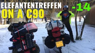 Elefantentreffen 2018 Elephant rally on a C90 [upl. by Chae345]