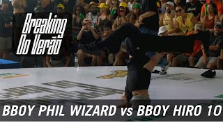 BBOY PHIL WIZARD vs BBOY HIRO 10  FINALS 🏆  BREAKING do VERAO 2024 [upl. by Lowe]