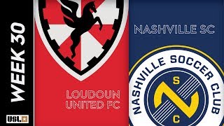 Loudoun United FC vs Nashville SC September 28 2019 [upl. by Salsbury]