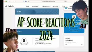 AP Score Reactions 2024 of 2 Asian Males 10 APs [upl. by Anohsal]